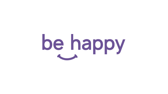 Анимация логотипа be happy