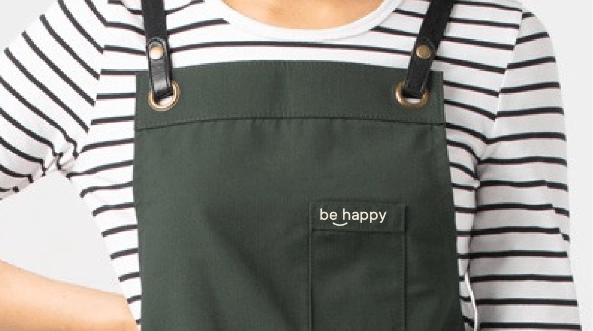 Фартук be happy